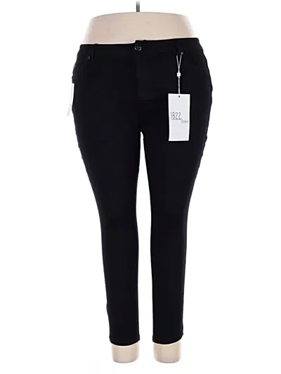 Pre-owned 1822 Denim Jeggings In Black