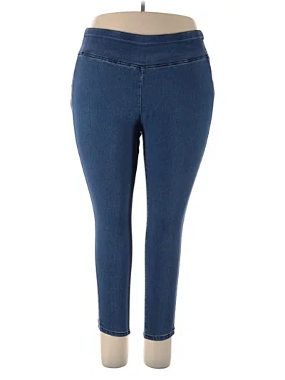 Pre-owned 1822 Denim Jeggings In Blue