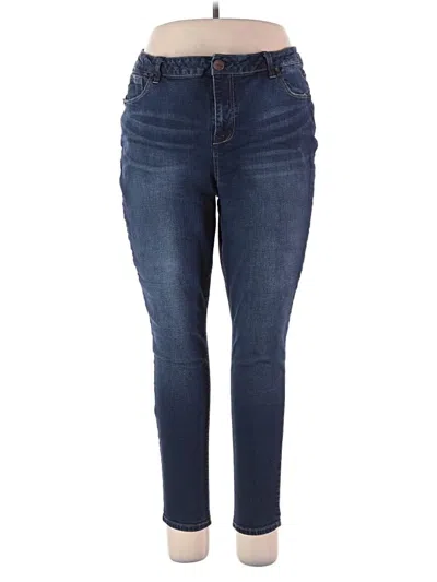 Pre-owned 1822 Denim Jeggings In Blue