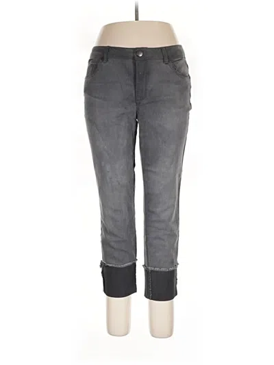 Pre-owned 1822 Denim Jeggings In Gray