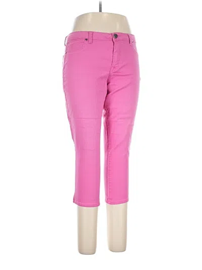 Pre-owned 1822 Denim Jeggings In Pink