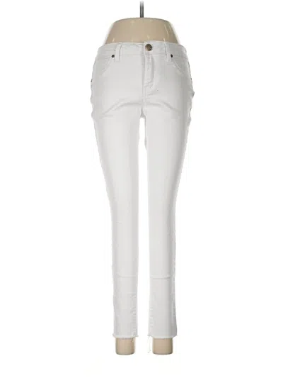 Pre-owned 1822 Denim Jeggings In White