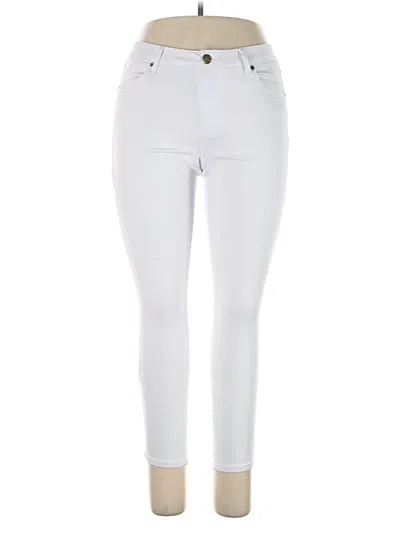 Pre-owned 1822 Denim Jeggings In White