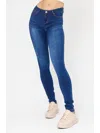 1822 Denim Mid Rise Butter Ankle Skinny Jeans In Lennox