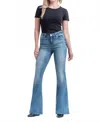 1822 Denim Mid-rise Flare Jean In Jayden In Blue