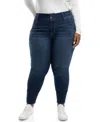 1822 Denim Plus Size 30" Sustainable Skinny Jean In Ziggy