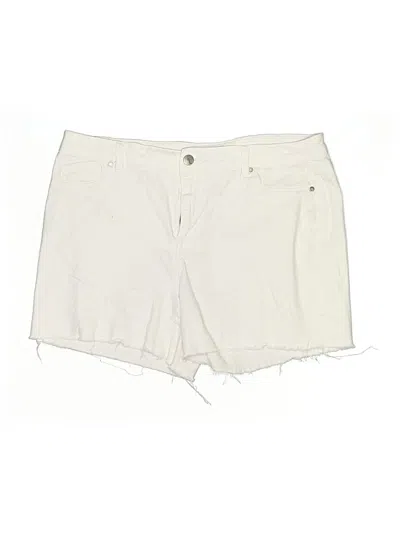 Pre-owned 1822 Denim Shorts In Ivory