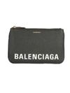 BALENCIAGA LOGO ZIPPED POUCH,10853234