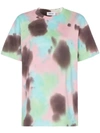 AMBUSH AMBUSH WAVES TIE DYE COTTON T-SHIRT - 蓝色