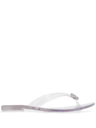 CASADEI EMBELLISHED FLIP-FLOPS