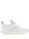 MONCLER WHITE MESH SNEAKERS