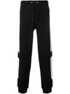 GIVENCHY GIVENCHY REFLECTED BAND JOGGERS - 黑色