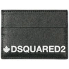 DSQUARED2 MEN'S GENUINE LEATHER CREDIT CARD CASE HOLDER WALLET,CCM000101501685M063