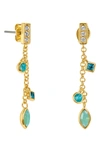 ADORE MIXED CRYSTAL DROP EARRINGS,5489543