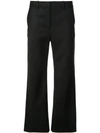 NILI LOTAN CROPPED FLARED TROUSERS