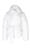 Saks Potts Bubble Shawl-collar Puffer Jacket In White