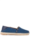 VALENTINO GARAVANI VALENTINO VALENTINO GARAVANI ROCKSTUD ESPADRILLES - 蓝色