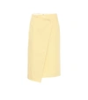 JOSEPH DENNY UNIFORM COTTON SKIRT,P00379306