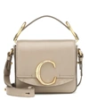 CHLOÉ C MINI LEATHER SHOULDER BAG,P00384712