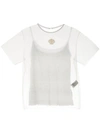 Tu Es Mon Tresor Layered Vest Top In White