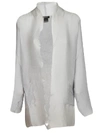 Avant Toi Button-less Cardigan In Grey