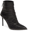 ALEXANDER WANG ERI STUDDED RUCHED BOOTIE,3019B0016L