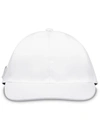 PRADA LOGO-PLAQUE BASEBALL CAP