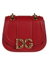 DOLCE & GABBANA LOGO PLAQUE SHOULDER BAG,10856099