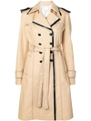 PINKO DOUBLE BREASTED TRENCH COAT