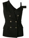 PINKO DECONSTRUCTED WAISTCOAT