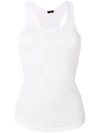 JOSEPH EXPOSED SEAM VEST TOP