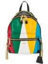 MOSCHINO COLOUR BLOCK BACKPACK