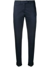 DONDUP NAVY SKINNY TROUSERS