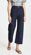 APIECE APART MERIDA PANTS NAVY,APIEC30213