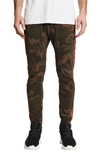 Nxp Baseline Camouflage-print Slim Fit Pants In Shamghai Camo