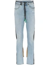 Off-white Regular Fit Jeans In Blue