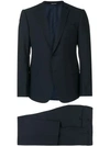 Emporio Armani Wool & Silk Two-piece Suit In Blue