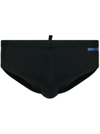 Dsquared2 Icon Swim Slips - 黑色 In Black