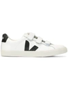 Veja Women Recife Chromefree Leather Sneakers In White Black In White