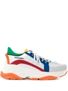 Dsquared2 Dsquared Sneakers Bumpy 551 In Multicolor Leather In White