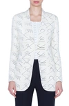 AKRIS LEPORELLO PRINT BLAZER,262000086175