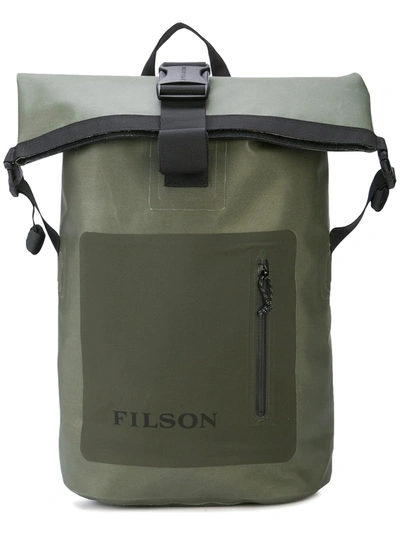 Filson Dry Foldover Backpack In Green