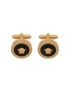 Versace Medusa Cufflinks In Gold