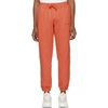 AIMÉ LEON DORE AIME LEON DORE ORANGE FRENCH TERRY LOUNGE PANTS