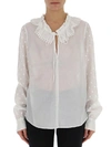 SEE BY CHLOÉ SEE BY CHLOÉ RUFFLED NECKLINE BLOUSE