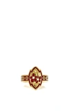 FOUNDRAE BLOSSOM CIGAR BAND IN BORDEAUX,597145