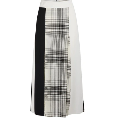 Roland Mouret Havana Skirt In Monochrome