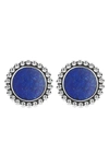 LAGOS MAYA CIRCLE OMEGA EARRINGS,01-81760-L