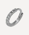Annoushka 18ct White Gold Dusty Diamonds Hoop Earring In White Gold