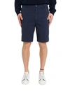 Kenzo Shorts With Embroidered Logo In Blu